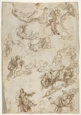Studies for The Allegories of Love — Paolo Veronese