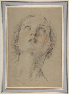 The Head of a Woman Looking Up (Judith) — Guido Reni
