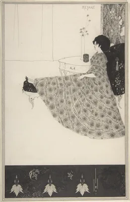 Madame Réjane — Aubrey Vincent Beardsley · Madame Gabrielle Réjane