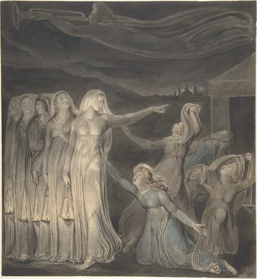 The Parable of the Wise and Foolish Virgins — William Blake