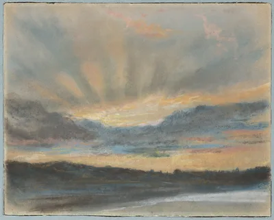 Sunset — Eugène Delacroix