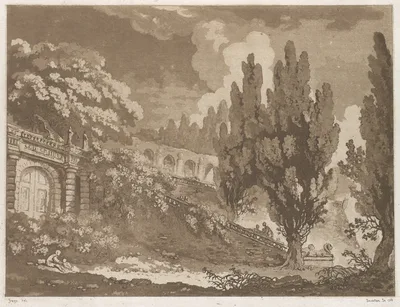 La Jeu de la Palette — Jean Claude Richard, Abbé de Saint-Non · Jean Honoré Fragonard
