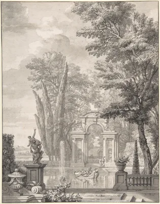 Landscape with Architecture — Isaac de Moucheron