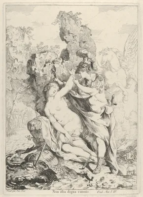 Perseus Saving Andromeda — Giovanni David