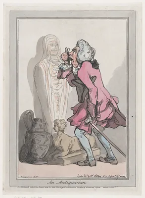 An Antiquarian — Frederick George Byron · Thomas Rowlandson · William Holland