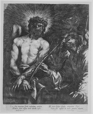 Christ Crowned with Thorns (copy) — H. Johnston · Anthony van Dyck · Lucas Vorsterman I