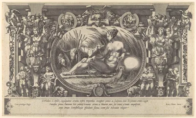 The Nymph of Fontainebleau — René Boyvin · Pierre Milan