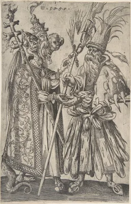 Satire on the Papacy — Melchior Lorck