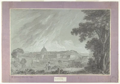 View of St. Peter's and the Vatican from the Janiculum — Richard Wilson