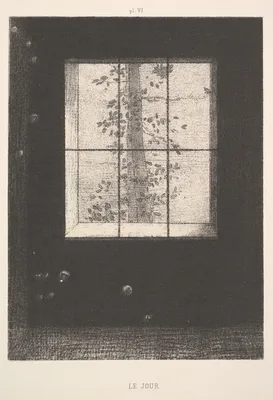 Day (Le Jour), from the series, Dreams (Songes), plate VI — Odilon Redon
