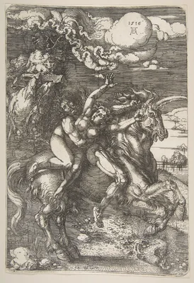 Abduction of Proserpine — Albrecht Dürer