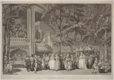 Vaux-hall — Thomas Rowlandson · Robert Pollard · Francis Jukes · John Raphael Smith