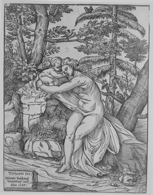 Venus and Cupid — Titian (Tiziano Vecellio) · Nicolò Boldrini