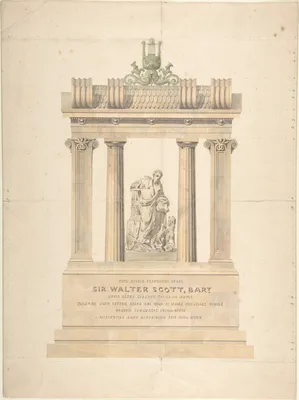 Monument to Sir Walter Scott, Bart. — Sir Walter Scott · Charles Harriott Smith