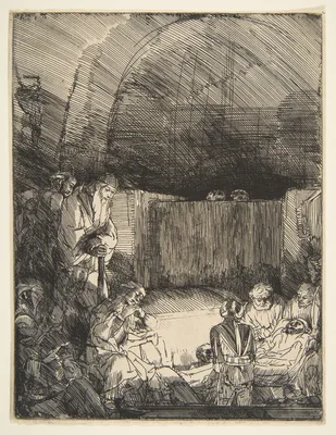The Entombment — Rembrandt