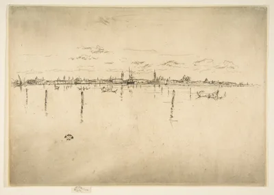Little Venice (The Little Venice) — James McNeill Whistler · The Fine Art Society, London