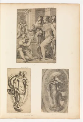 Virgin and Child (The Immaculate Conception) — Diana Scultori