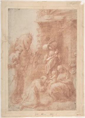 The Adoration of the Magi — Antonio da Correggio