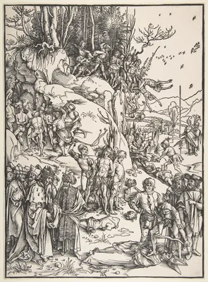 Martyrdom of the Ten Thousand — Albrecht Dürer