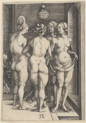 Four Naked Women — Albrecht Dürer
