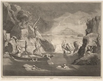 Winter — Nicolas Poussin · Jean Audran