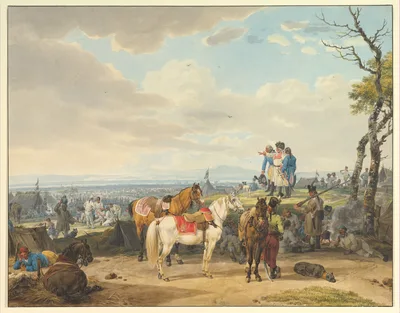 Austrian Soldiers — Wilhelm von Kobell