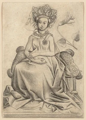 The Queen of Flowers — Master of the Playing Cards