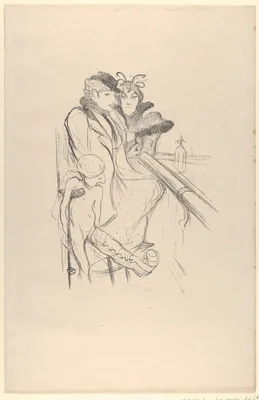Eros Vanquished — Gustave Pellet · Henri de Toulouse-Lautrec