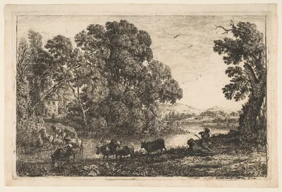 The Cowherd — Claude Lorrain