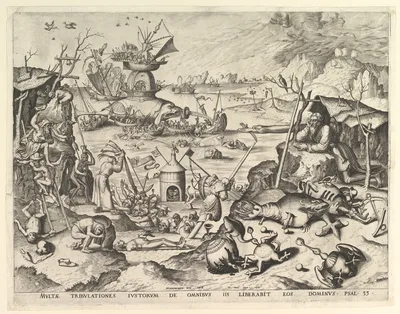 The Temptation of St. Anthony — Hieronymus Bosch · Jan and Lucas van Doetecum