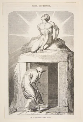Mourir C'est Renaitre (Death and Immortality) — Robert Blair · William Blake