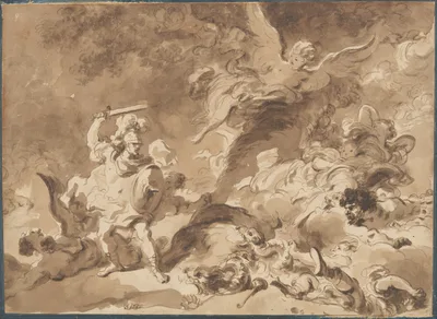 Rinaldo in the Enchanted Forest — Jean-Honoré Fragonard