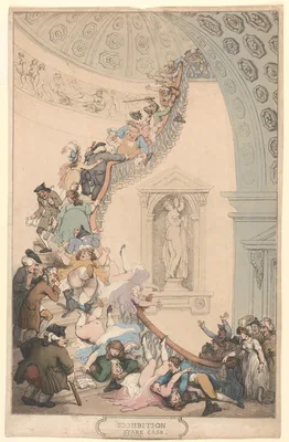 Exhibition "Stare" Case — Thomas Rowlandson