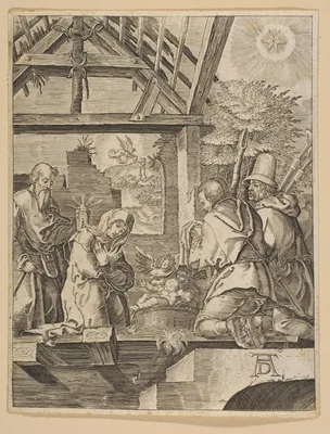 Engraved copies of The Little Passion — Abraham Waesberge · Albrecht Dürer