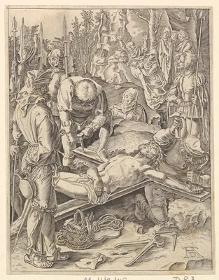 Engraved copies of The Little Passion — Abraham Waesberge · Albrecht Dürer
