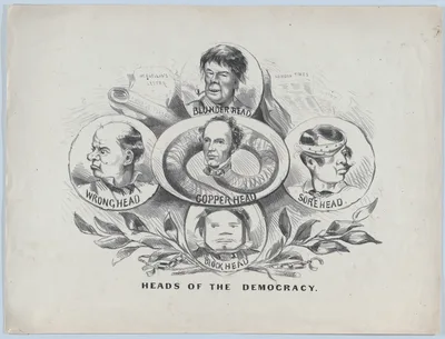 Heads of the Democracy — Currier & Ives · General George B. McClellan