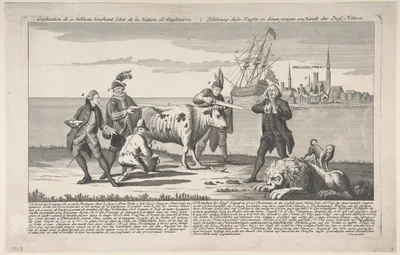 State of the English Nation [Toestand der Engelsche Natie] — anonymous