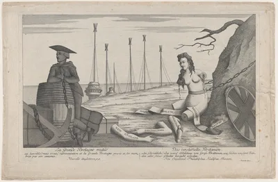 La Grand Bretagne Mutilé; Das Verstümelte Britanien [Great Britain Mulitated] — anonymous