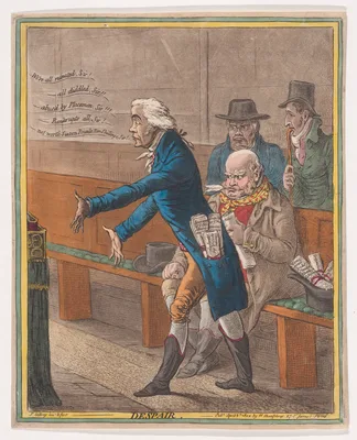 Despair — James Gillray · Hannah Humphrey