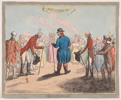 The Esplanade — James Gillray · Hannah Humphrey
