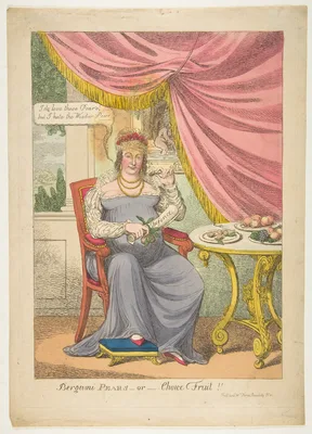 Bergami Pears–or–Choice Fruit !! — Anonymous, British, 19th century · S. W. Fores · Bartolommeo Bergami · Caroline of Brunswick