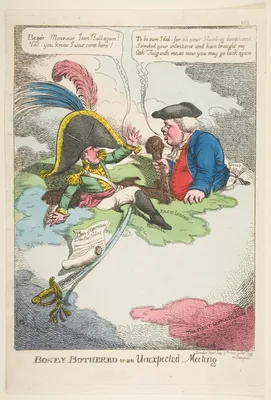 Boney Bothered or an Unexpected Meeting — Charles Williams · Thomas Tegg