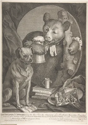 The Bruiser — William Hogarth · Charles Churchill