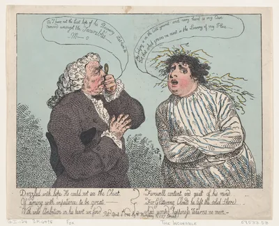 The Incurable — Thomas Rowlandson · William Humphrey · Dr. John Monro · Charles James Fox