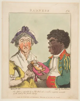 Sadness — George Murgatroyd Woodward · Thomas Rowlandson · Rudolph Ackermann, London