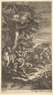 Cassandra, Frontispiece, Vol. 1 — Gautier de Coste de La Calprenède · William Hogarth