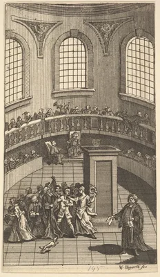 Frontispiece to Nicholas Amhurst's "Terrae-Filius" — Nicholas Amhurst · William Hogarth