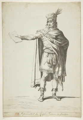 The Representative of the French People in Office — Jacques Louis David · baron Dominique Vivant Denon