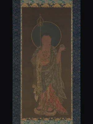 지장보살도 고려 · 地藏菩薩圖 高麗 · Kshitigarbha — Unidentified artist
