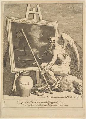 Time Smoking a Picture — William Hogarth